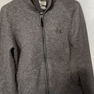 The North Face Charcoal Fleece Jacket